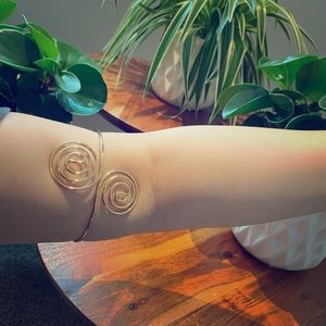 BOGO Gold Swirl Arm Cuff